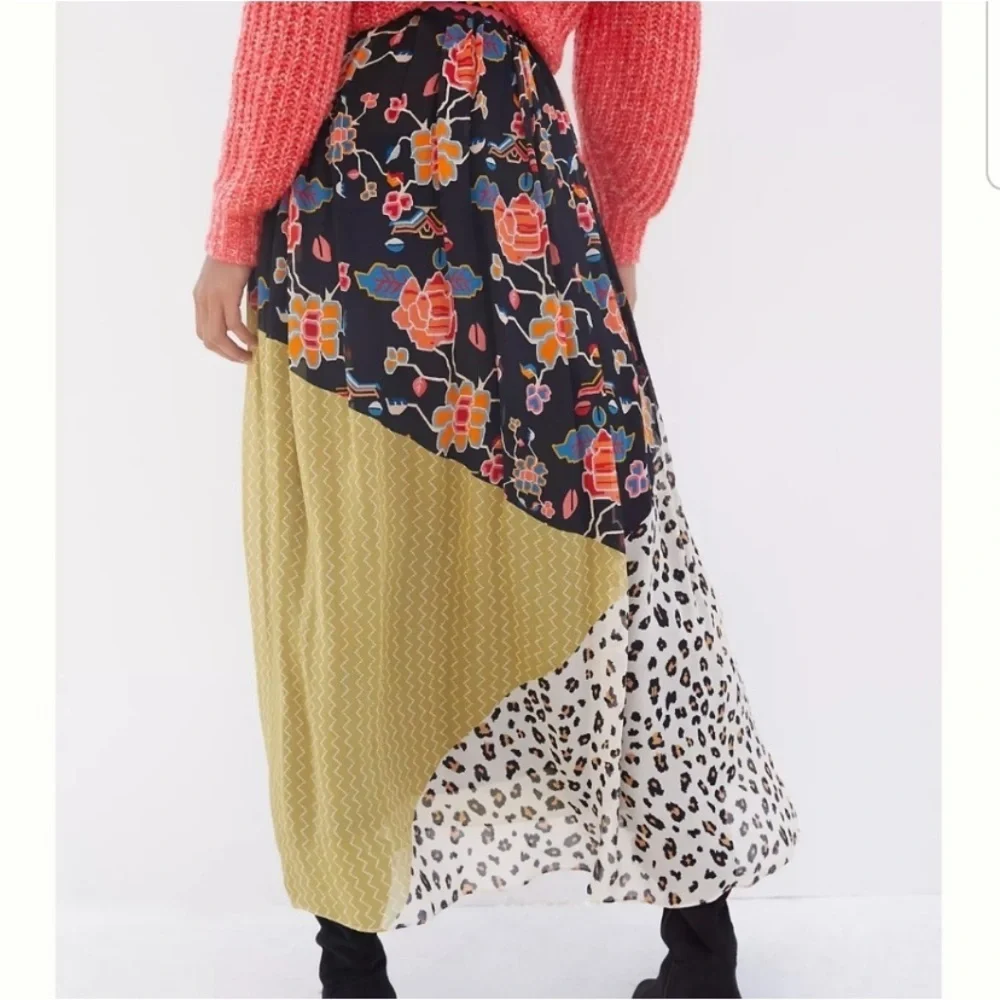 “VERB” Anthropologie Victoria Maxi Skirt